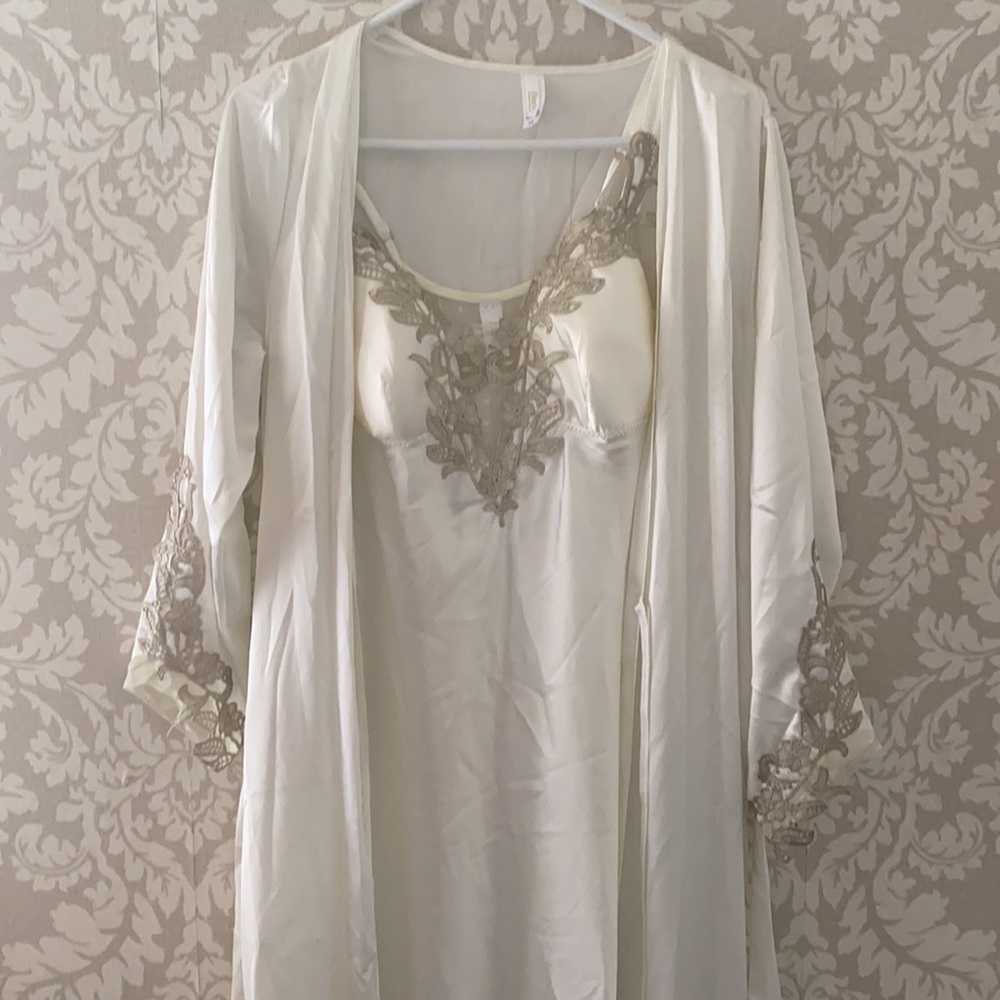 White night gown